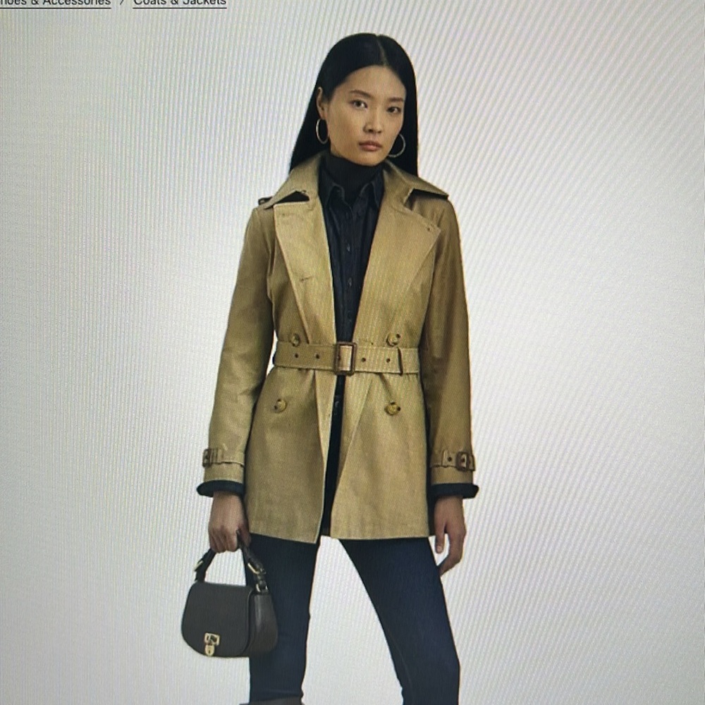 Ralph Lauren - short trench coat - XL
